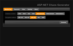 ASP.NET Chaos Generátor