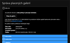 Screenshot platby.aradia.cz